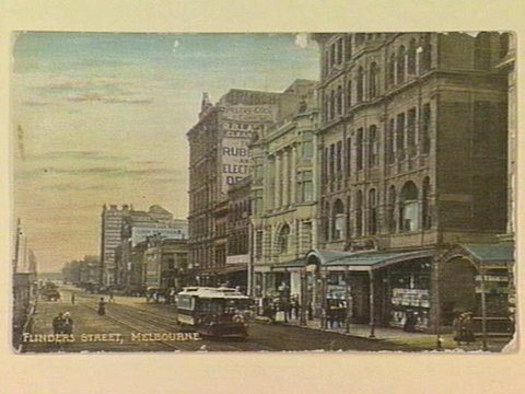 FLINDERS STREET, MELBOURNE, c. 1906