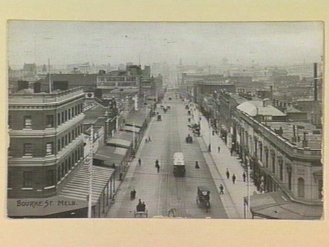 BOURKE ST. MELB, c. 1907
