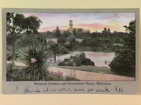 Botanical Gardens, and Government House, Melbourne, c. 1905