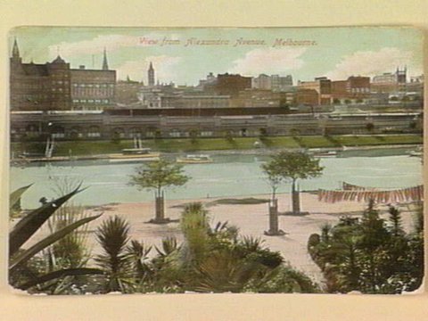 View from Alexandra Avenue, Melbourne, c. 1906