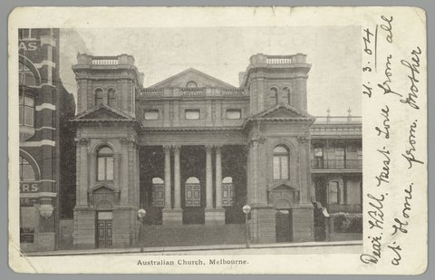 Australian Church, Melbourne, c. 1904