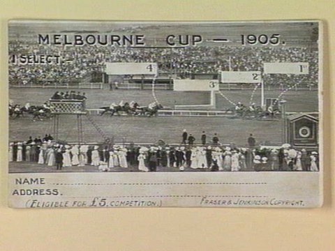 MELBOURNE CUP - 1905, c. 1905