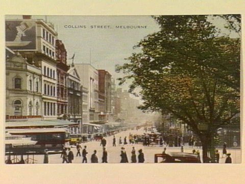COLLINS STREET. MELBOURNE, c. 1935