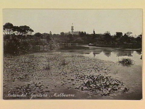 Botanical Gardens, Melbourne, c. 1905