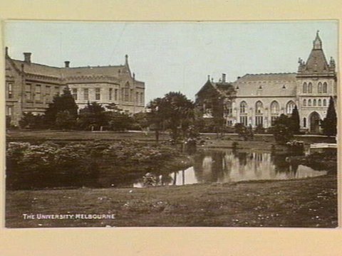 THE UNIVERSITY. MELBOURNE, c. 1905
