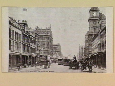 ELIZABETH ST. LOOKING NORTH, c. 1906