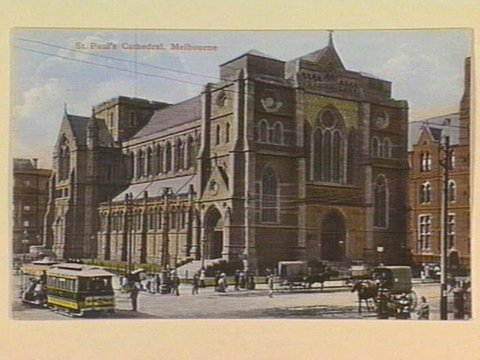 St. Paul's Cathedral, Melbourne, c. 1910