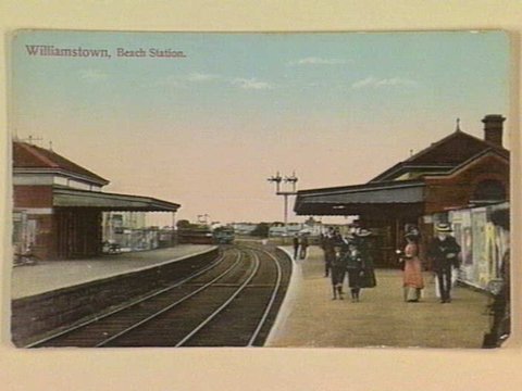 Williamstown, Beach Station, c. 1914