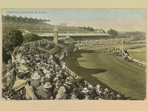 FLEMINGTON RACECOURSE, MELBOURNE, c. 1906