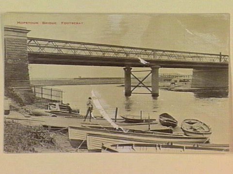 HOPETOUN BRIDGE, FOOTSCRAY, c. 1906