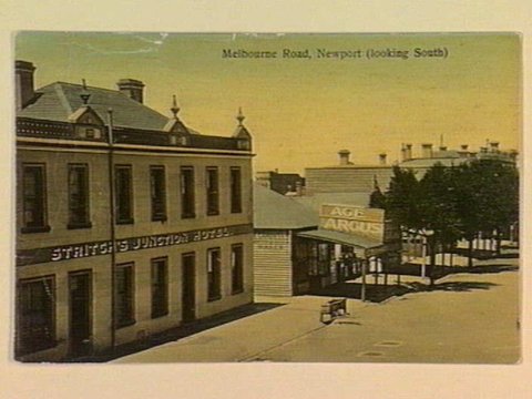 Melbourne Road, Newport (looking South), c. 1906
