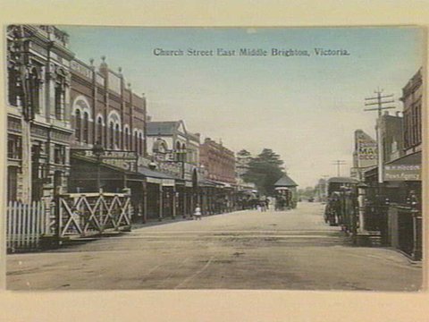 Church Street East Middle Brighton, Victoria, c. 1907