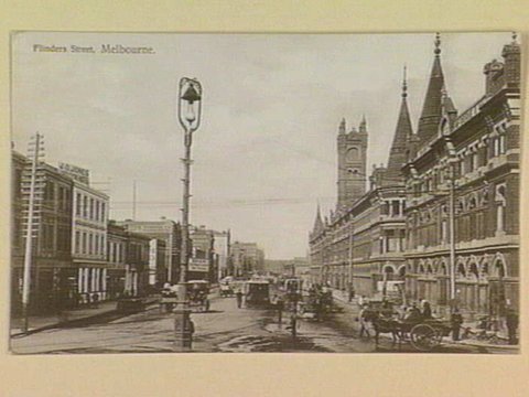 Flinders Street, Melbourne, c. 1906