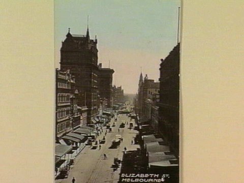 ELIZABETH ST. MELBOURNE, c. 1910