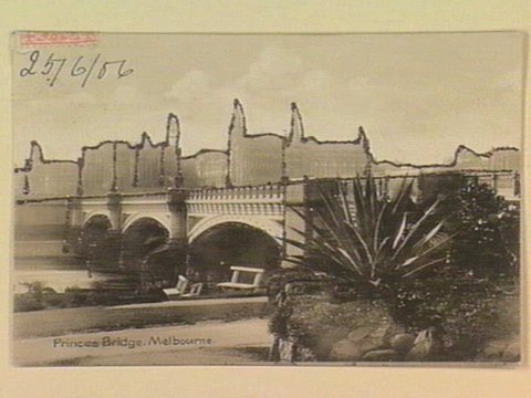 Princes Bridge. Melbourne, c. 1906