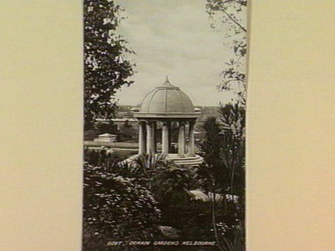 GOVT. DOMAIN GARDENS MELBOURNE, c. 1906