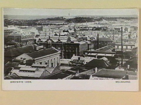 BIRD'S-EYE VIEW, MELBOURNE, c. 1903