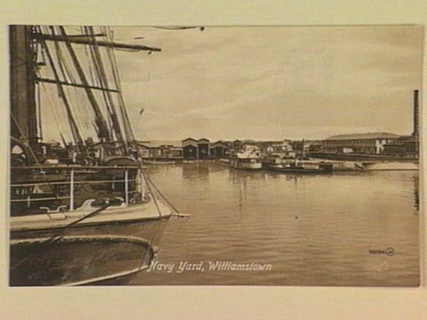 Navy Yard, Williamstown, c. 1906