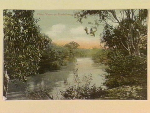River Yarra at Heidelberg, c. 1907