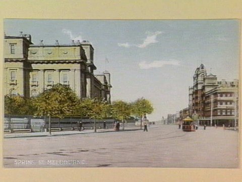 SPRING ST., MELBOURNE, c. 1910