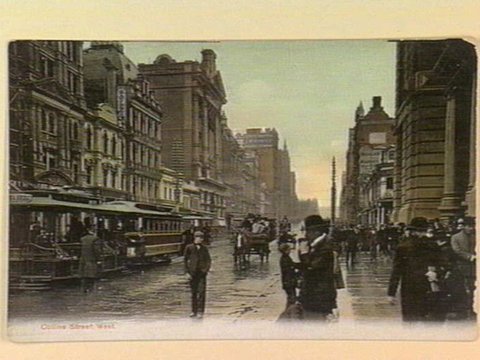 Collins Street West, c. 1907