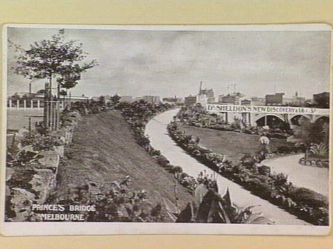 PRINCE'S BRIDGE MELBOURNE, c. 1910