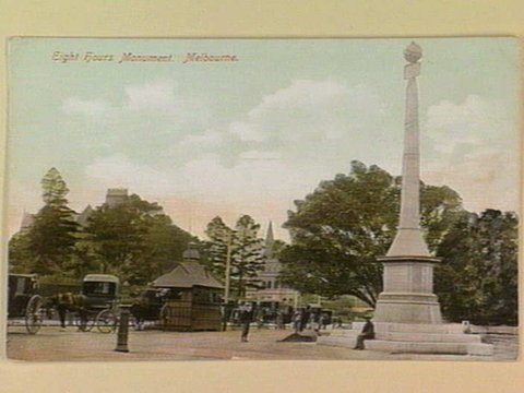 Eight hours Monument. Melbourne, c. 1910