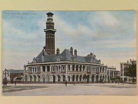 Fire Station, Melbourne, c. 1908