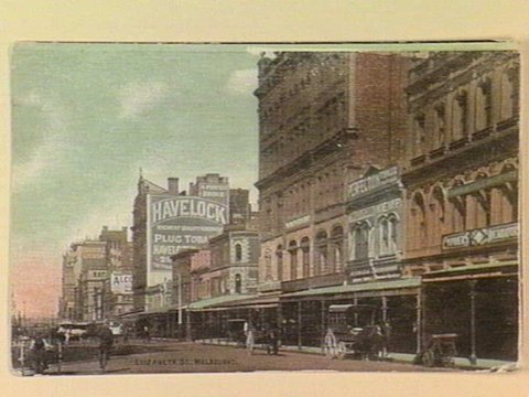 ELIZABETH ST., MELBOURNE, c. 1909