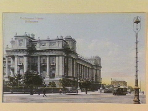 Parliament House Melbourne, c. 1908