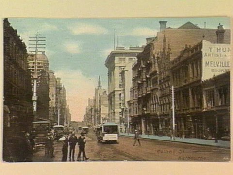 Collins St Melbourne, c. 1909