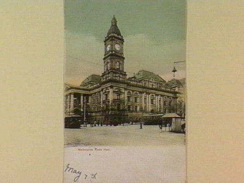 Melbourne Town Hall, c. 1906