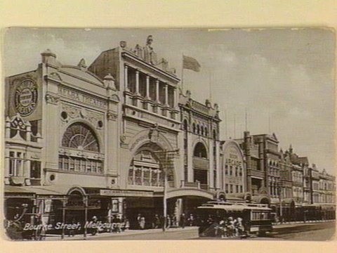 Bourke Street, Melbourne, c. 1908
