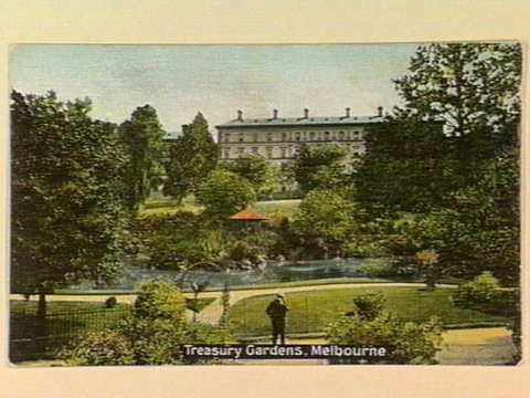 Treasury Gardens, Melbourne, c. 1908