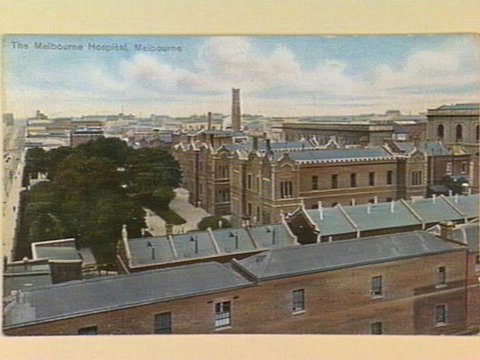 The Melbourne Hospital, Melbourne, c. 1908