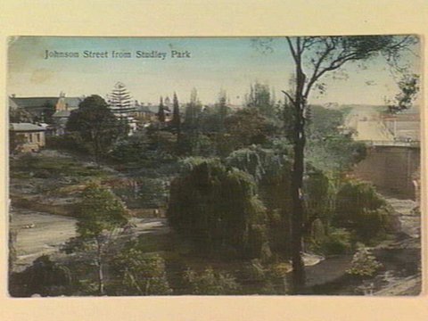 Johnson Street from Studley Park, c. 1908