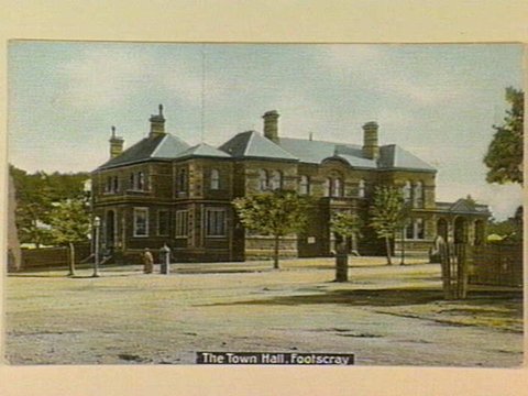 The Town Hall, Footscray, c. 1909