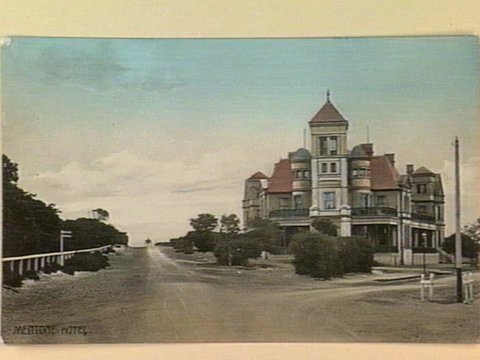 MENTONE. HOTEL, c. 1908