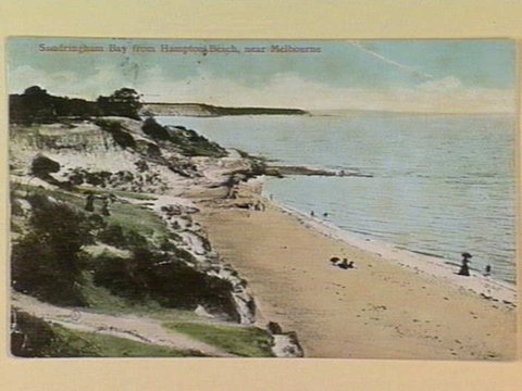 Sandringham Bay from Hampton Beach, near Melbourne, c. 1906