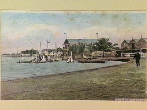 ALBERT PARK LAKE, c. 1908