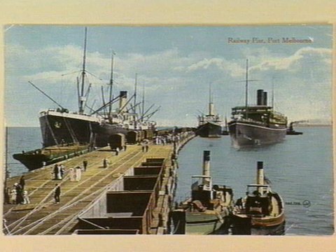 Railway Pier, Port Melbourne, c. 1910