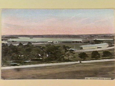 ALBERT PARK LAKE, c. 1908