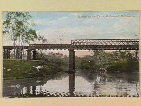 A Peep on the Yarra, Richmond, Melbourne, c. 1906
