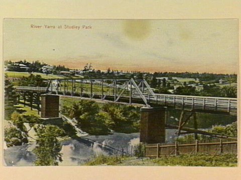 River Yarra at Studley Park, c. 1908