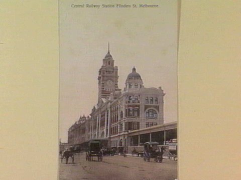 Central Railway Station Flinders St. Melbourne, c. 1908
