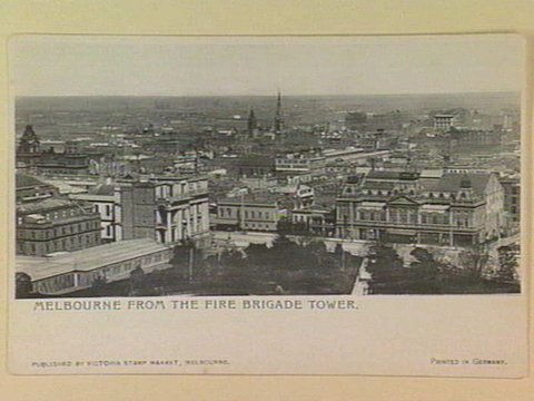MELBOURNE FROM THE FIRE BRIGADE TOWER, c. 1903