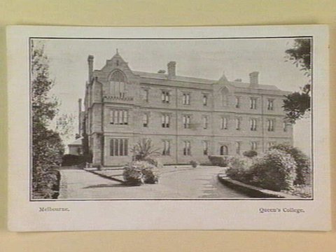 Melbourne. Queen's College, c. 1908