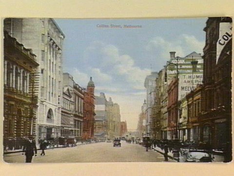 Collins Street, Melbourne, c. 1914