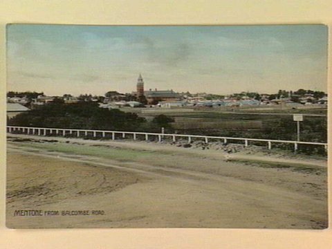 MENTONE FROM BALCOMBE ROAD, c. 1908