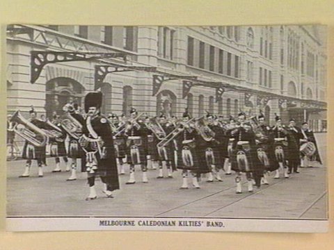 MELBOURNE CALEDONIAN KILTIES' BAND, c. 1910